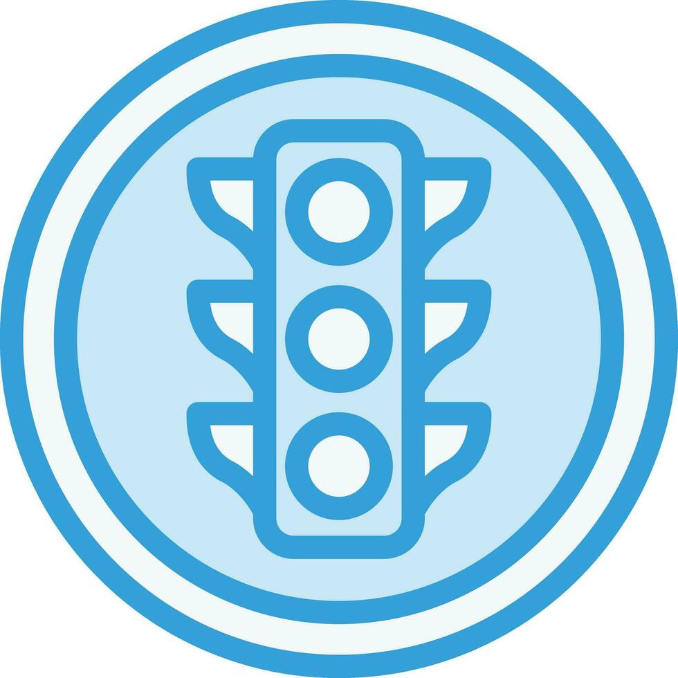 Trafic light Vector Icon Design Illustration