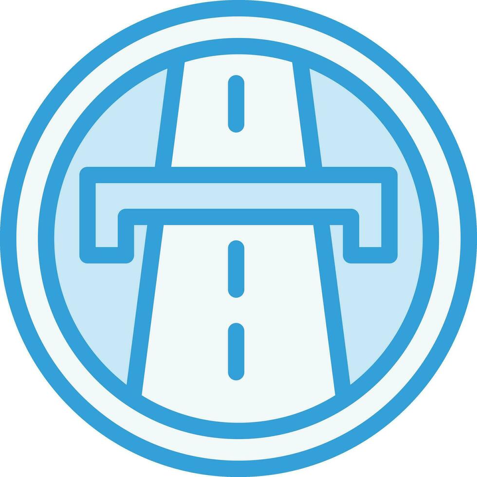 Highway Vector Icon Design Illustration