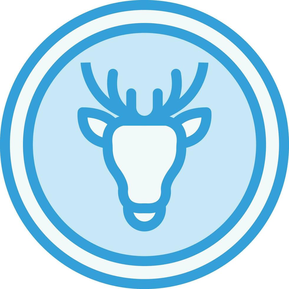 ilustración de diseño de icono de vector de animal salvaje