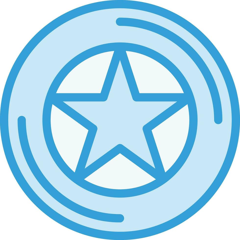 Frisbee Vector Icon Design Illustration