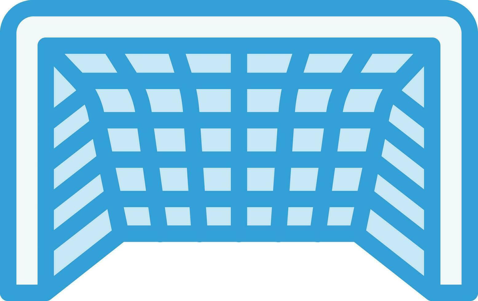 Football goal Vector Icon Design Illustration