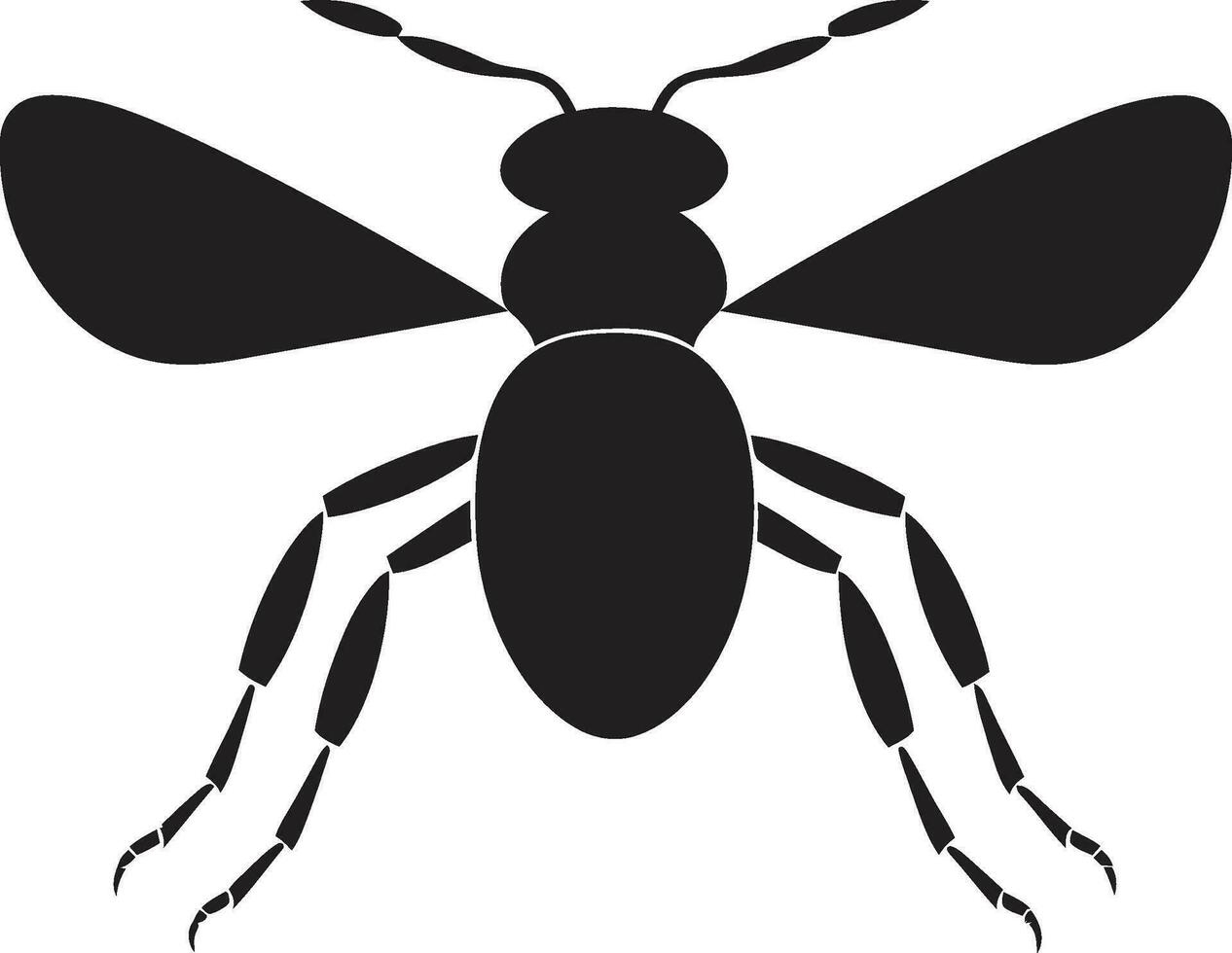 Ant Precision in Black A Logo of Timeless Elegance Sleek and Bold Black Ant Vector Emblem