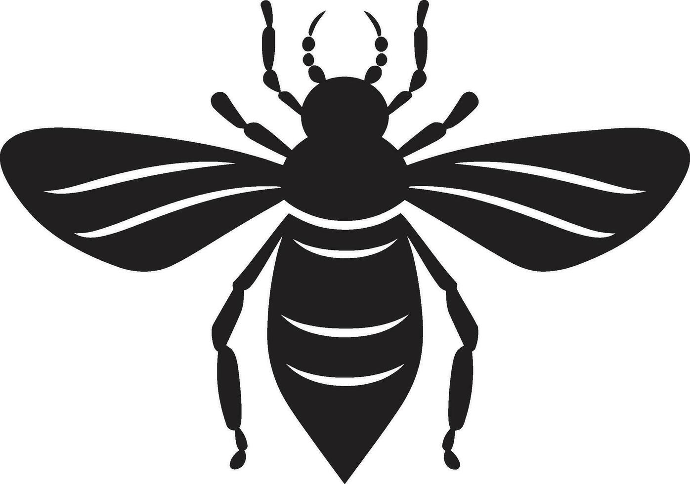 The Cicadas Aria Artistic Song of Wildlife in Black The Melodic Chorus Black Vector Cicada Logo