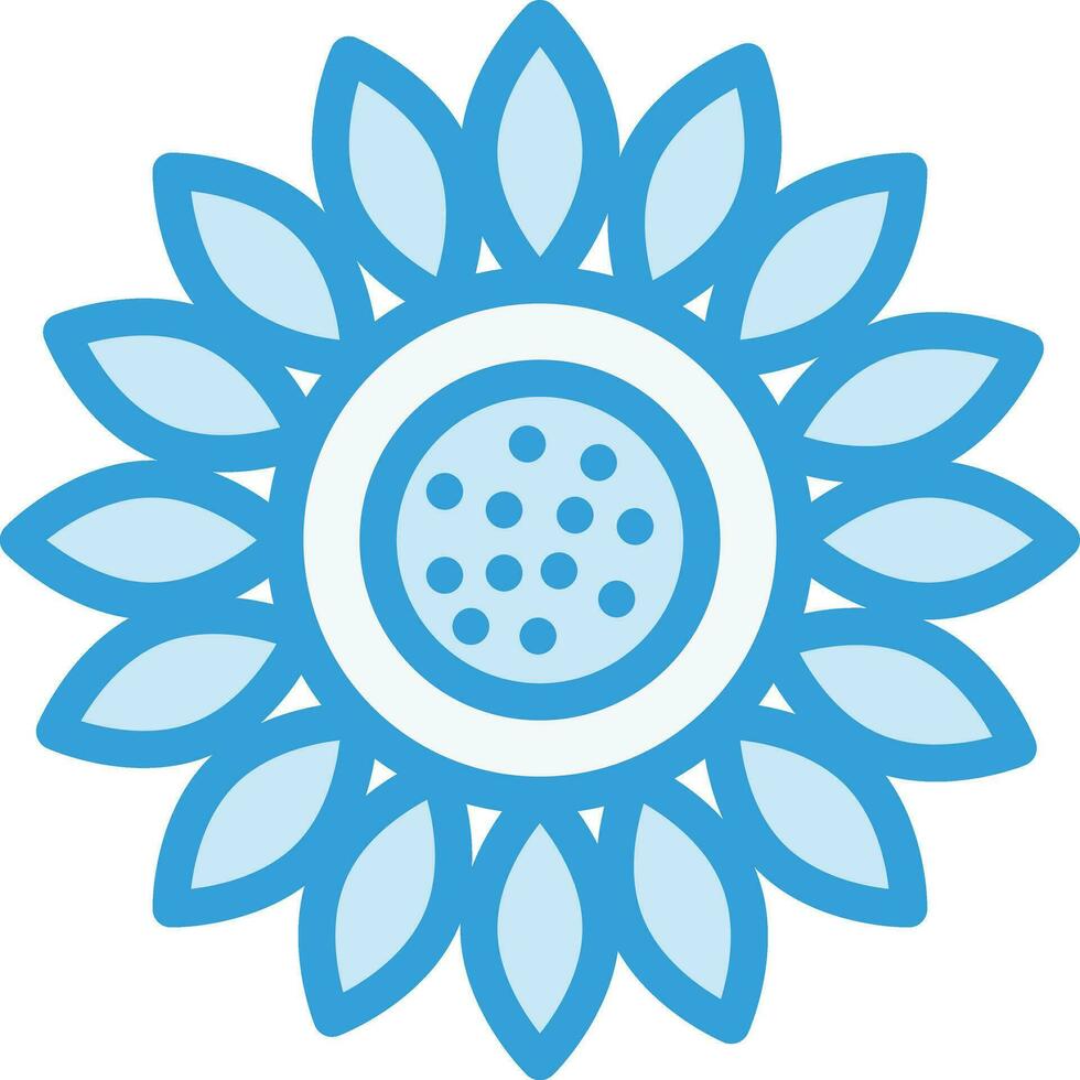 Sunflower Vector Icon Design Illustration