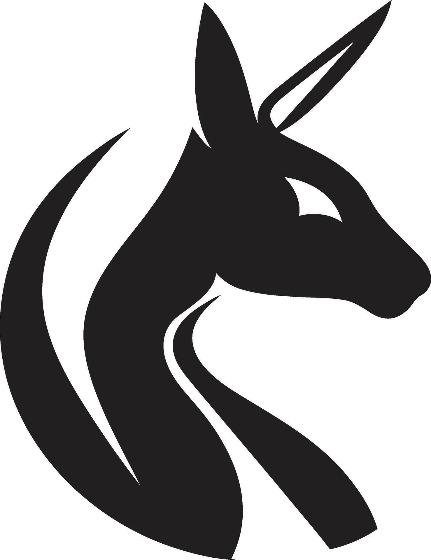 Kangaroo Boxing Champion Kangaroo in Motion Badge 33076693 Vector Art