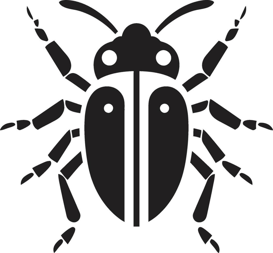 insecto dinastía marca real negro error Insignia vector