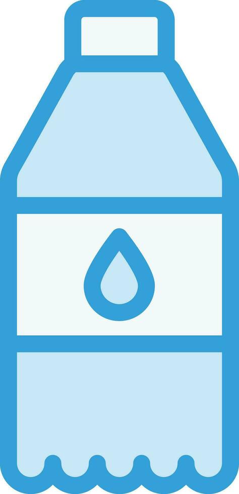 Water bottle Vector Icon Design Illustration