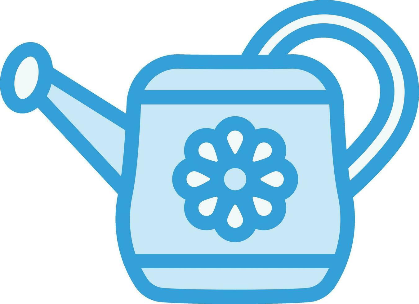 Watering can Vector Icon Design Illustration