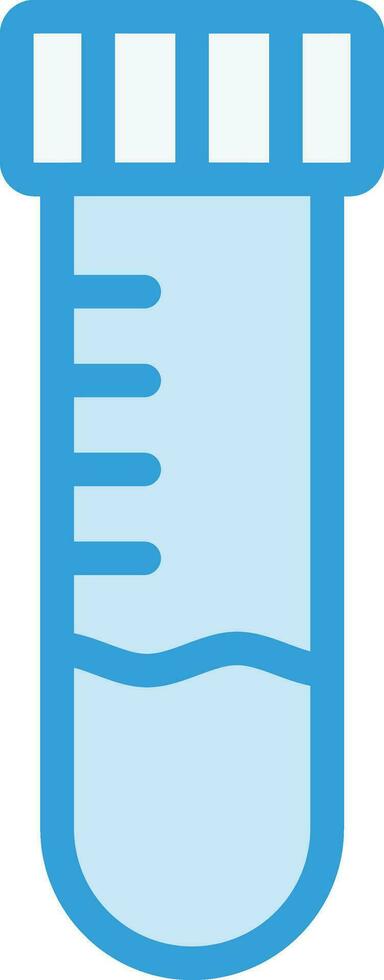 Test tube Vector Icon Design Illustration