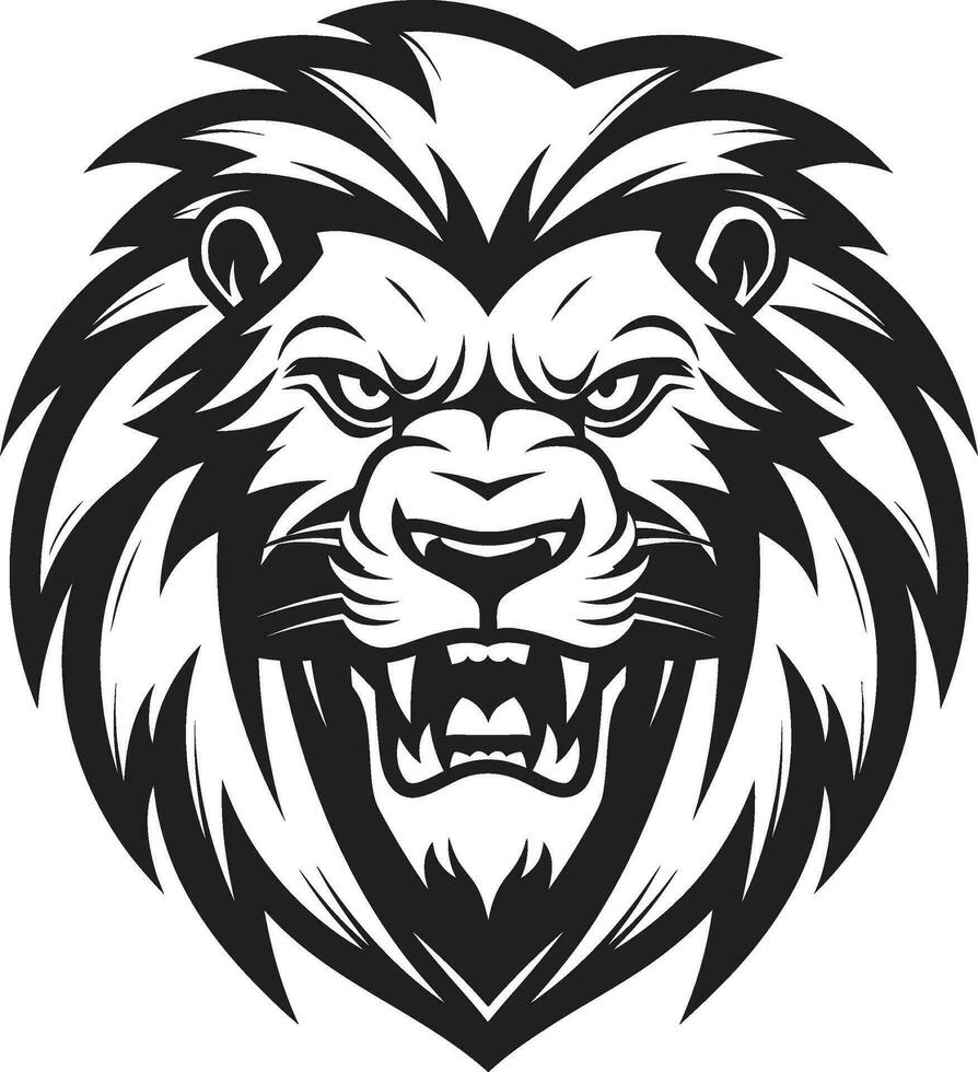 Elegance in Motion A Lion Icon Design Proud and Powerful The Black Vector Lion Logo