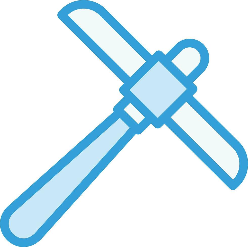 Pickaxe Vector Icon Design Illustration