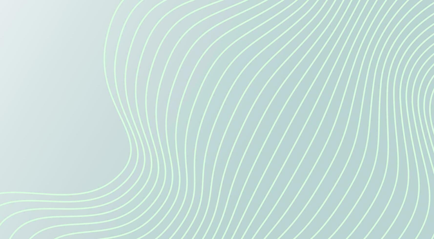 wave lines curved background vector