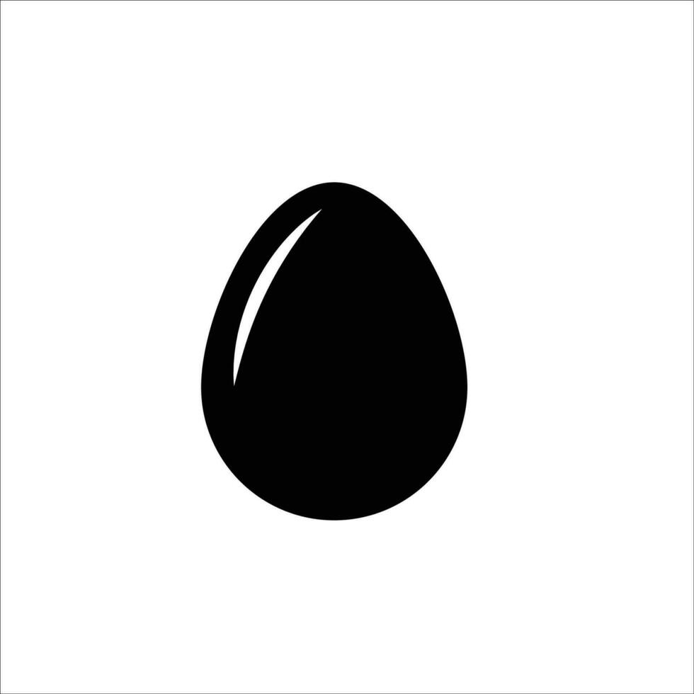 Egg icon vector