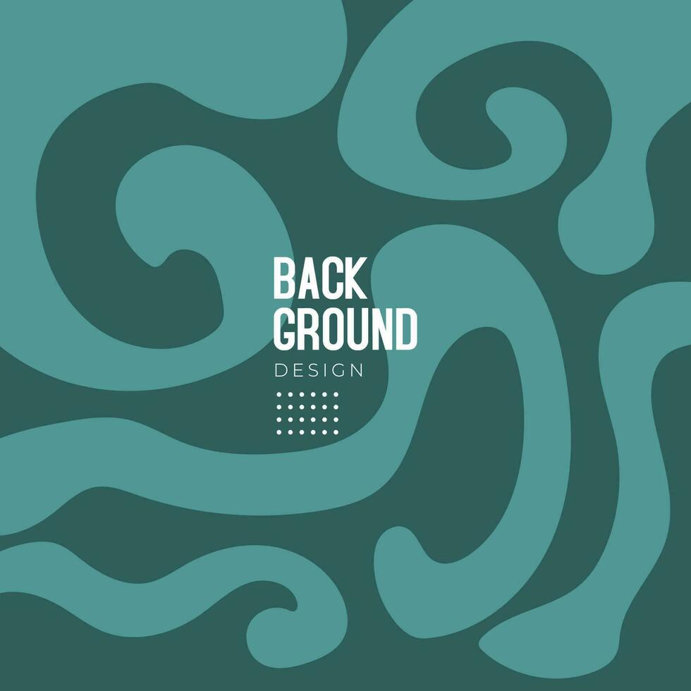 Abstract geometric background with Blue Sea colour palette vector