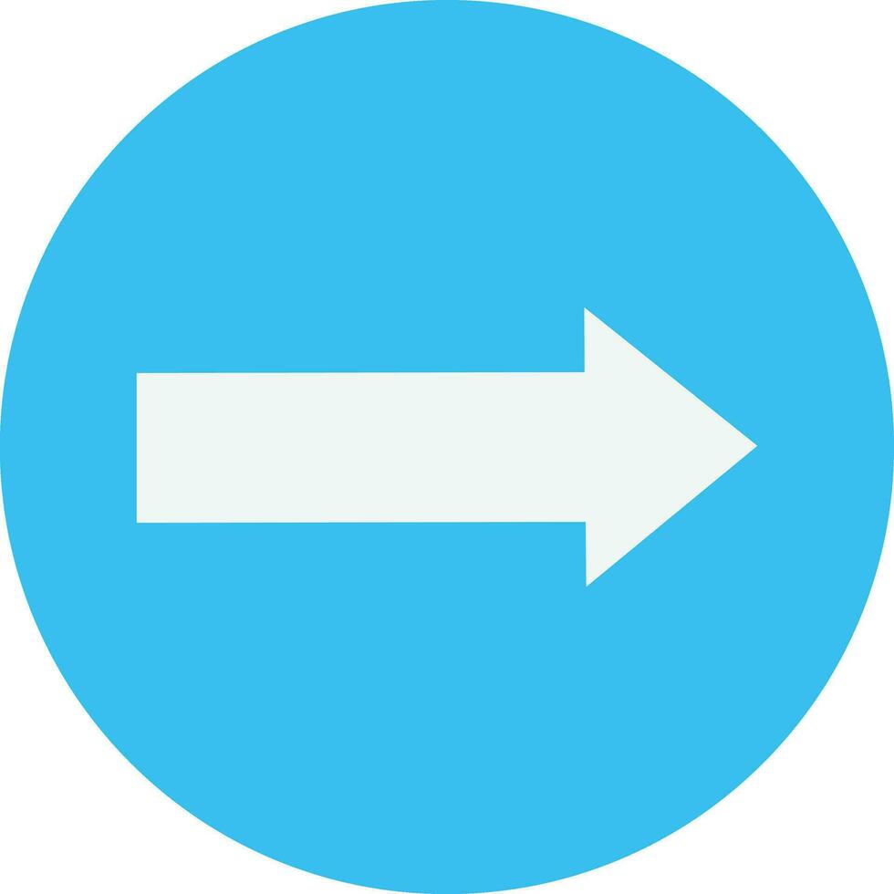 Next Arrow Sign vector