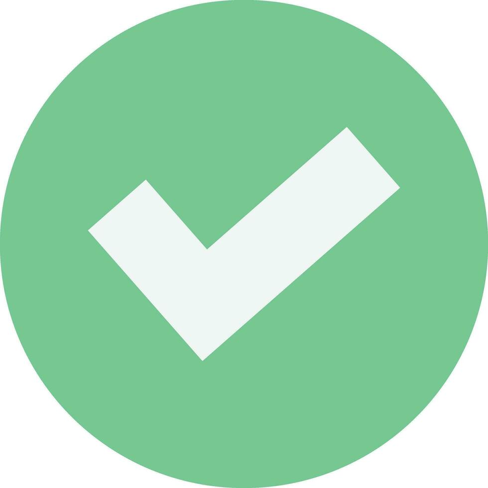 Check Done Approve vector