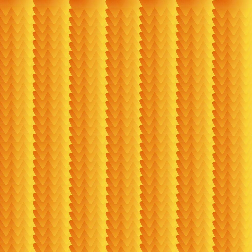 Abstract geometric background in orange and yellow tones, dragon scales vector