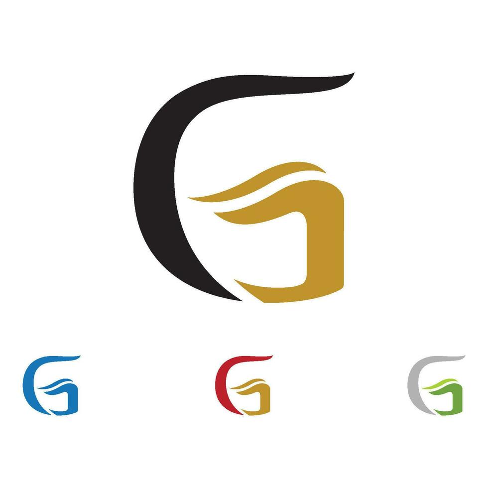 G Letter vector illustration icon