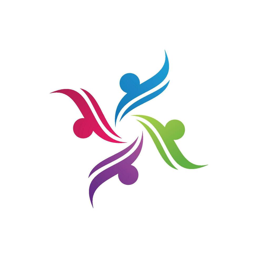 Community, network and social icon vector