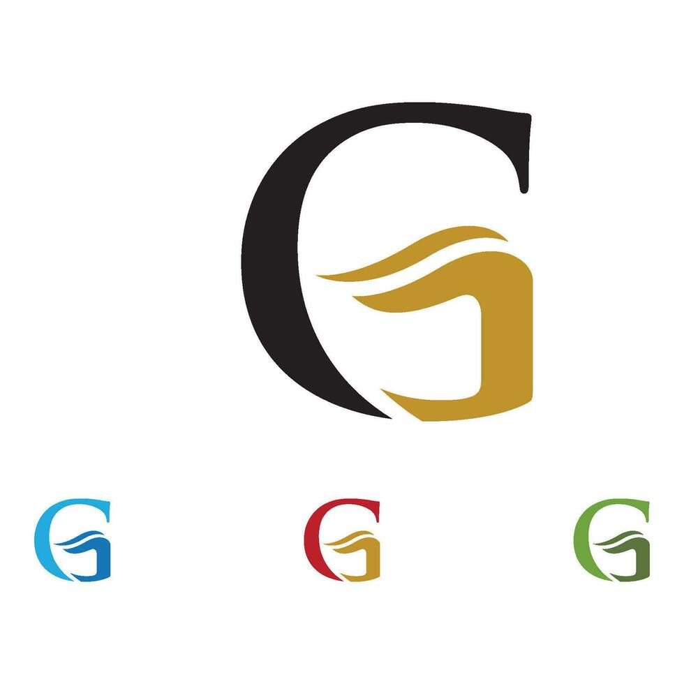 G Letter vector illustration icon