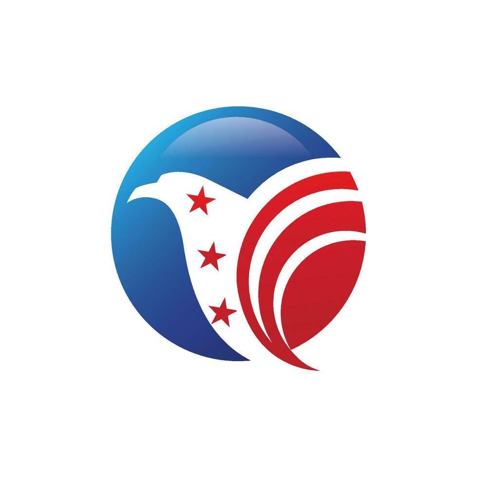 Falcon Logo Template vector