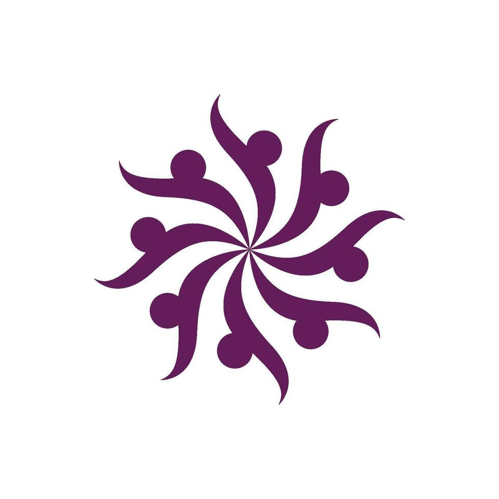 Community, network and social icon vector