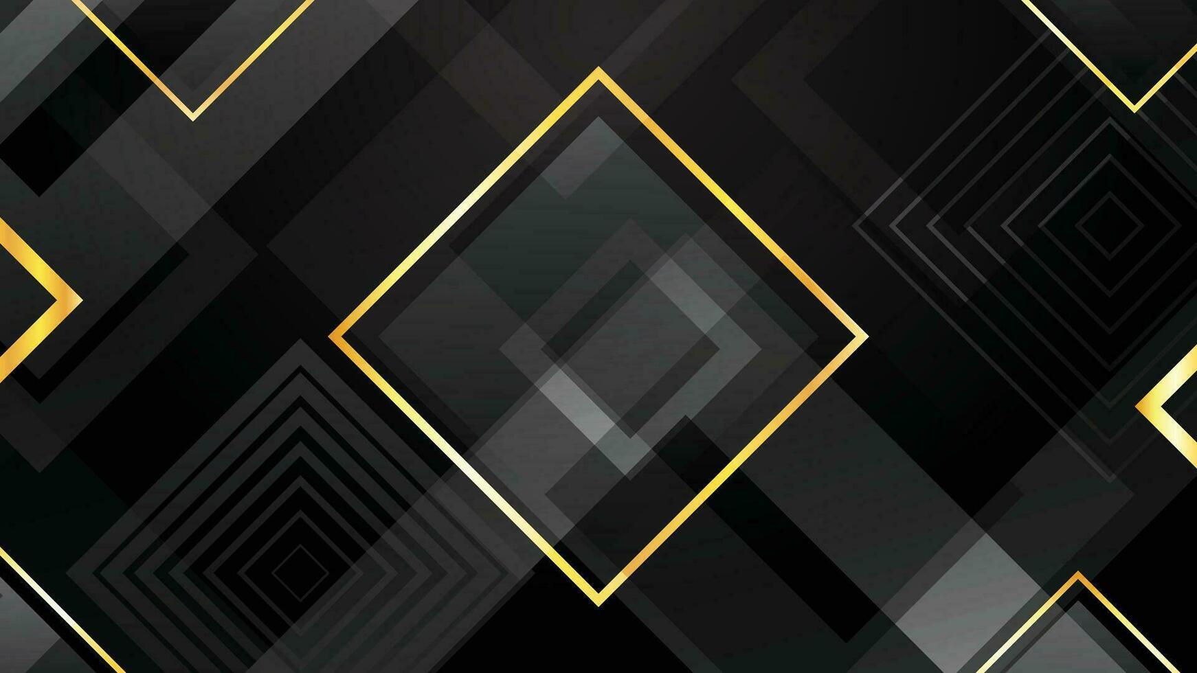 Dark Geometric Luxury Background vector