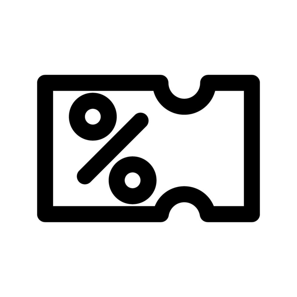 Discount icon vector. Vector illustration. Can be used for UI, website and mobile app