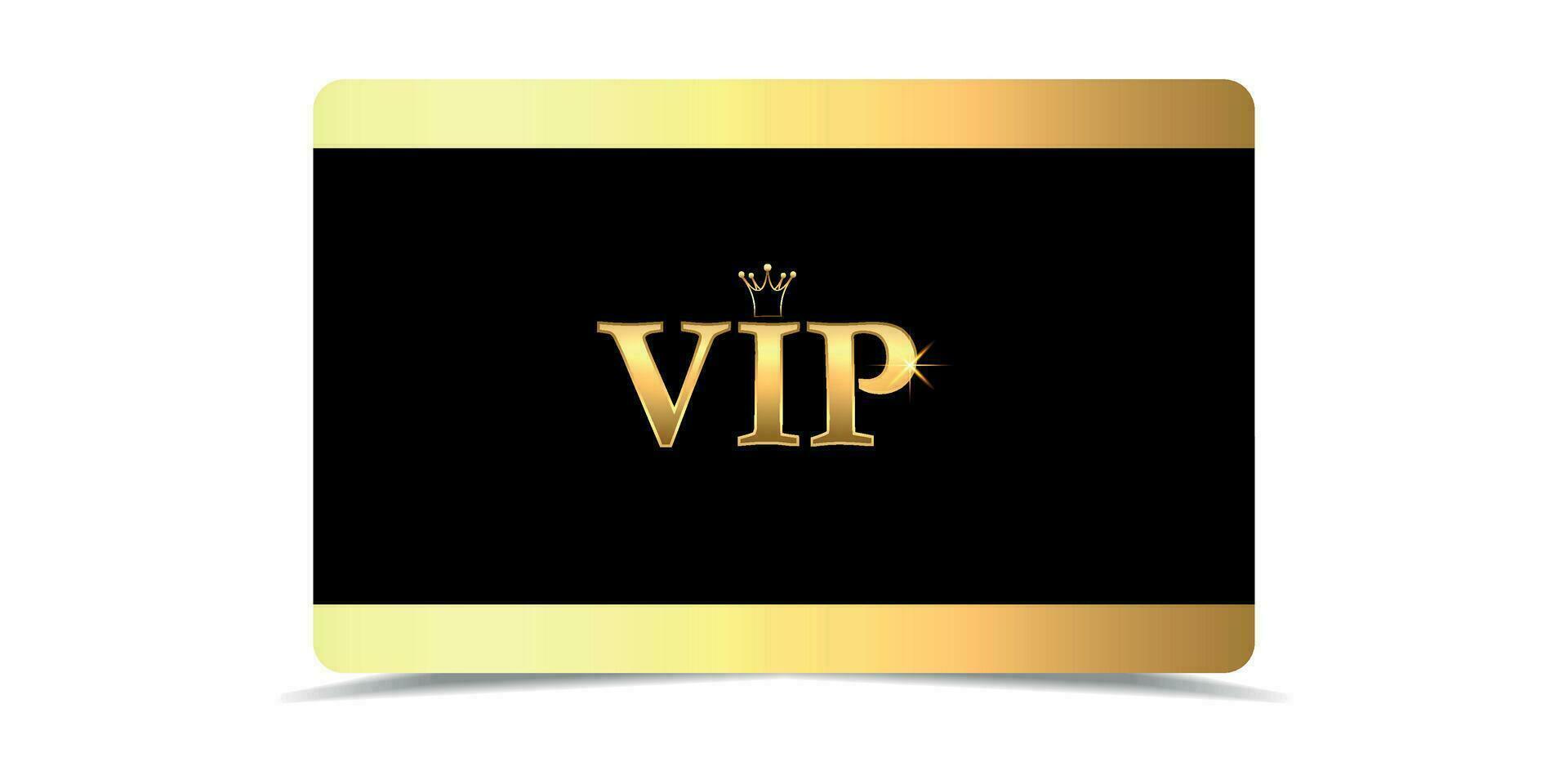 vip.vip tarjeta. prima tarjeta.vip oro billete.vip en resumen estilo en negro antecedentes vector