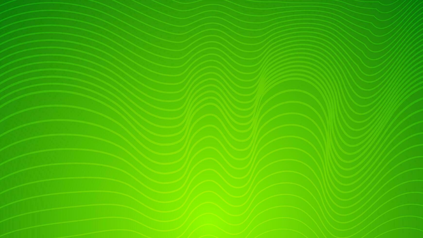 Modern colorful gradient background with wavy lines vector