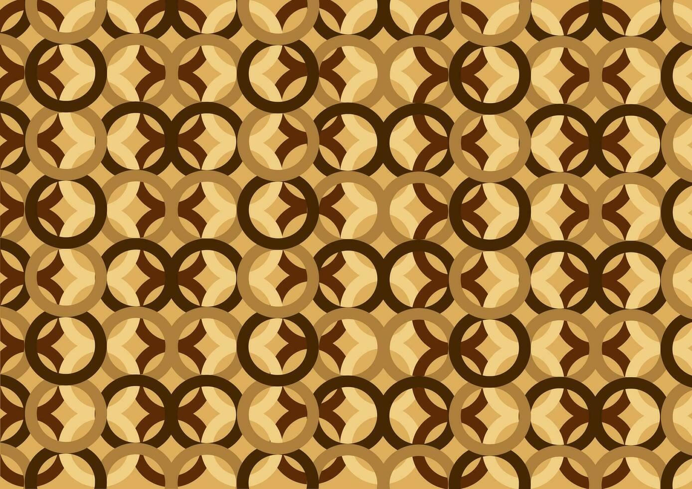 brown batik background with a simple design vector