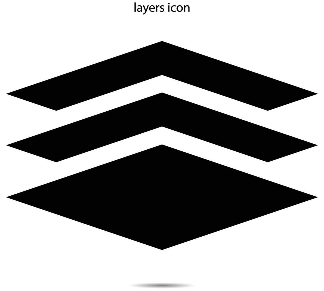 layers icon, Vector illustration