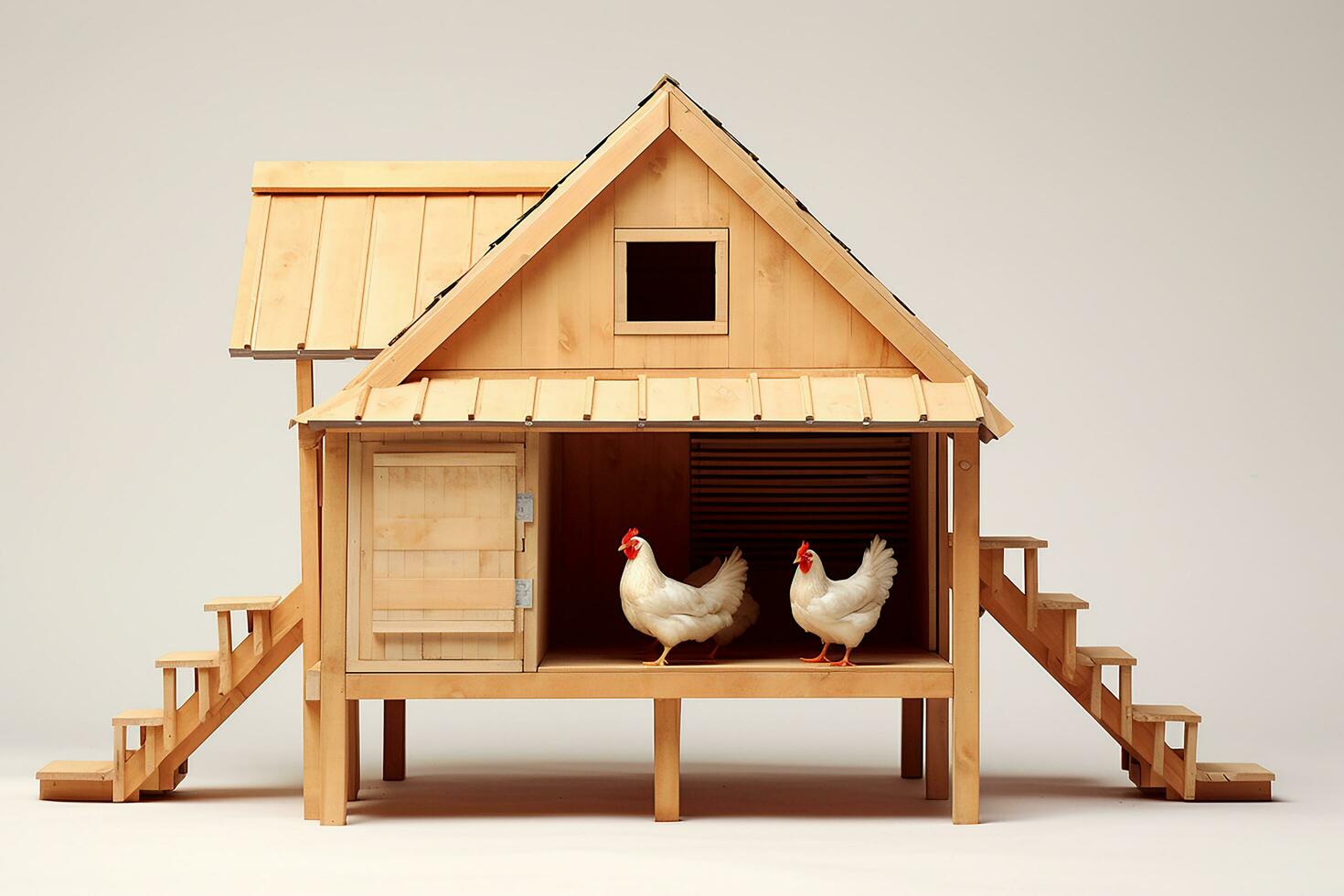 chicken coop cock photo