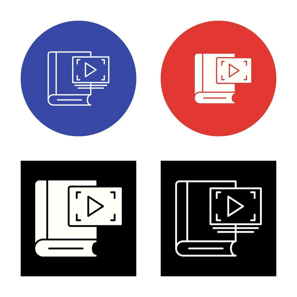 icono de vector de vídeo