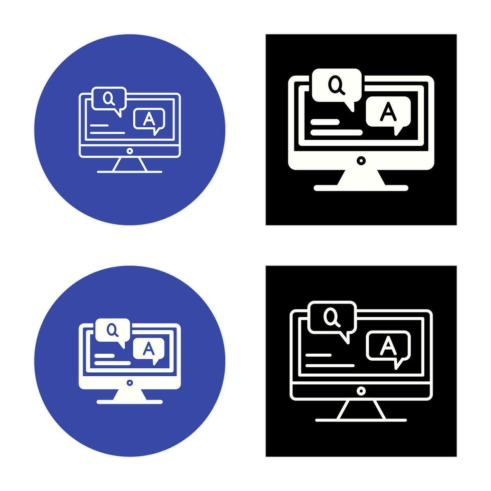 Faq Vector Icon