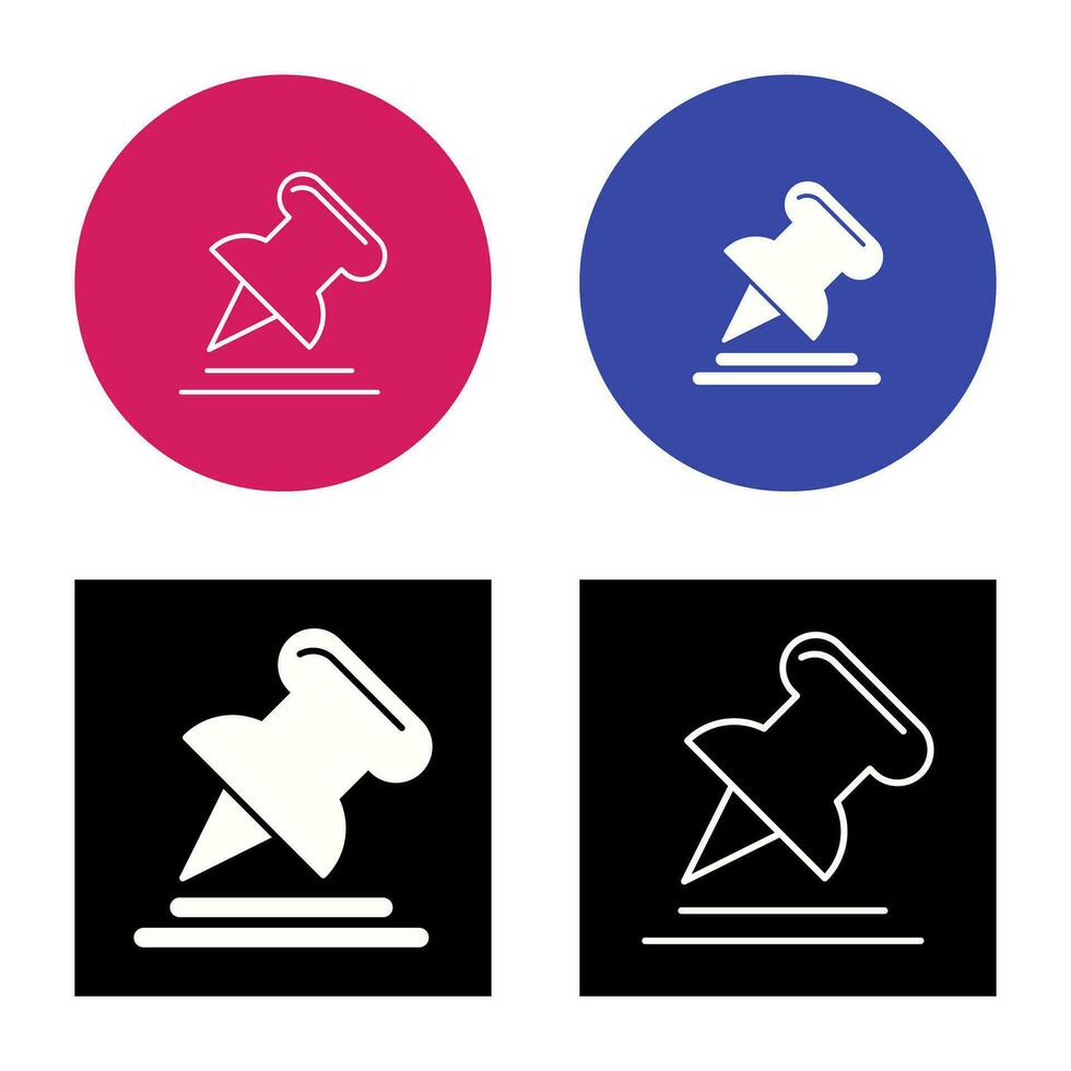 Pin Vector Icon