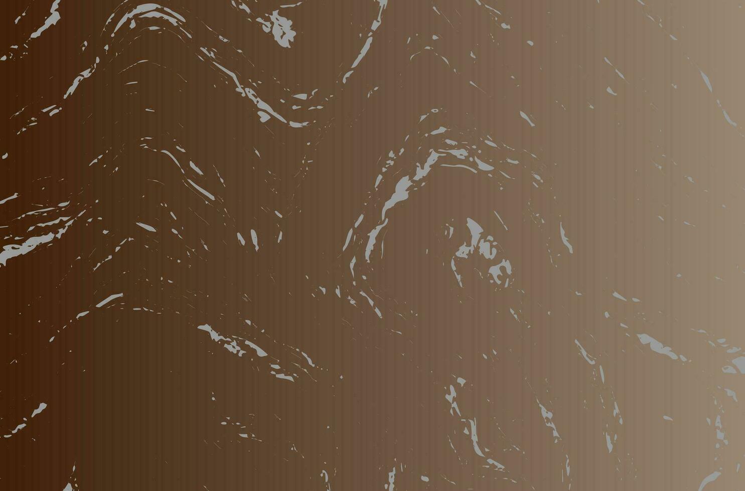 a brown and white marble surface with a wave pattern vector