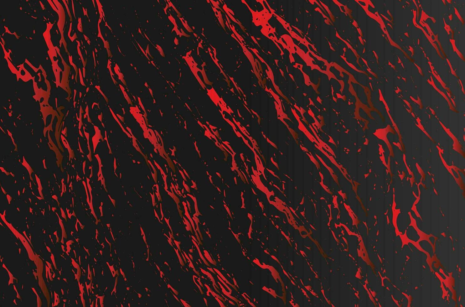 a red and black marble texture with a black background vector