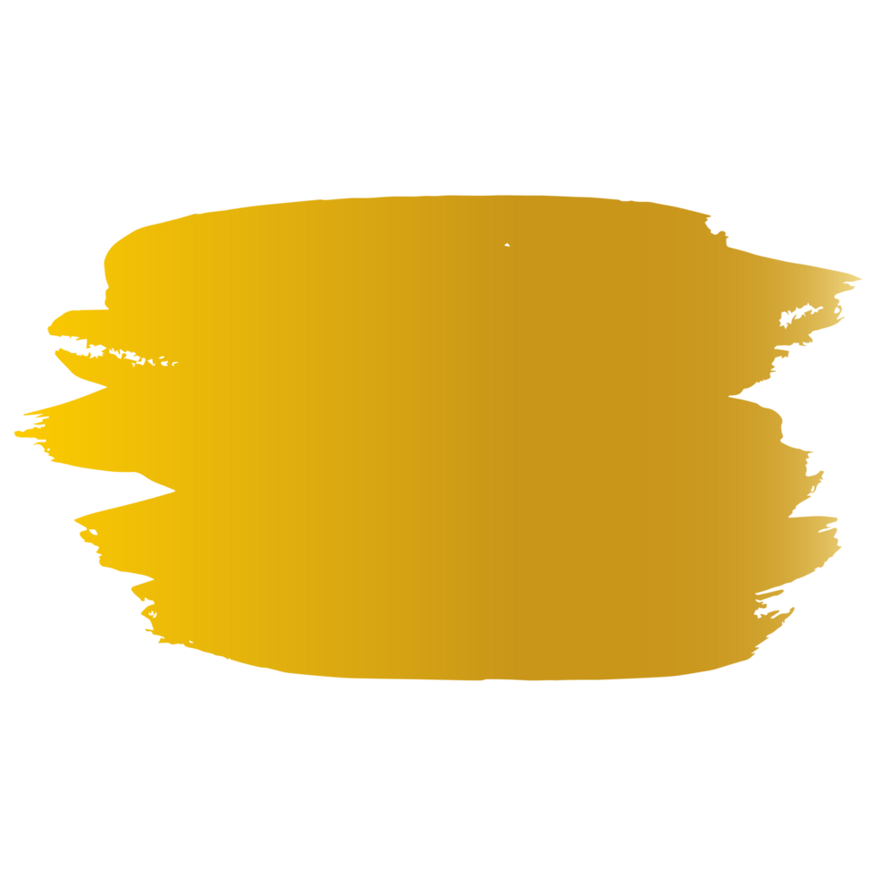 Abstract gradient golden background. Brush stroke. Place for text png