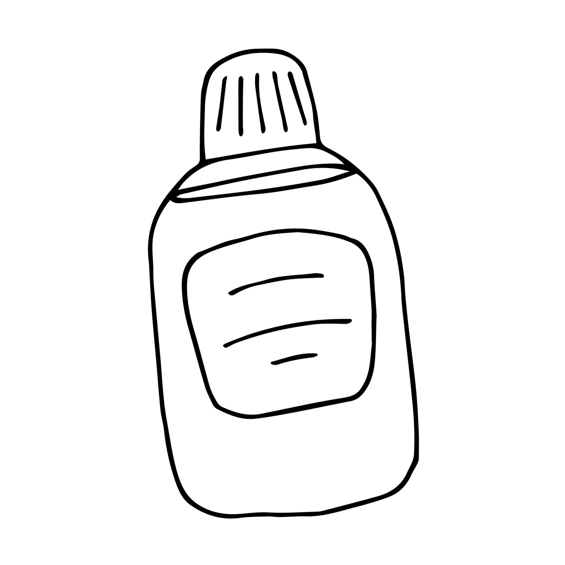 Oral Rinse In Doodle Style Mouthwash Vector Illustration Isolated On oral-rinse-in-doodle-style-mouthwash-vector-illustration-isolated-on