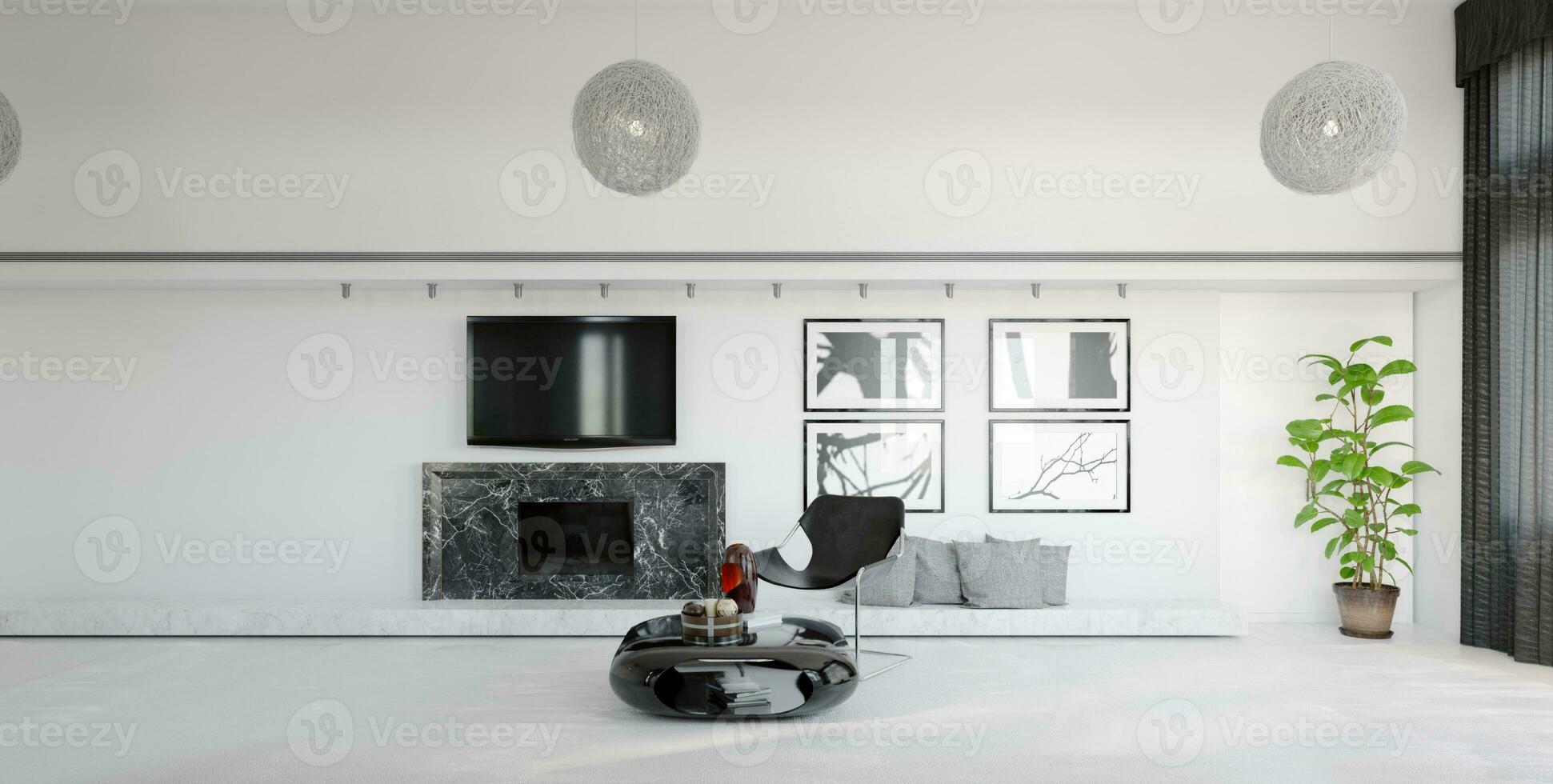 modern luxury house interior photo