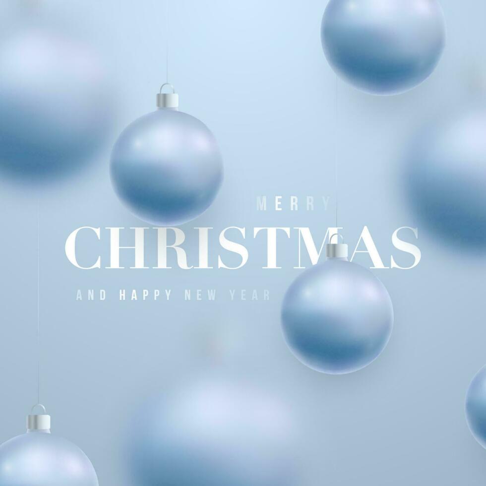 Merry Christmas and Happy New Year. vector