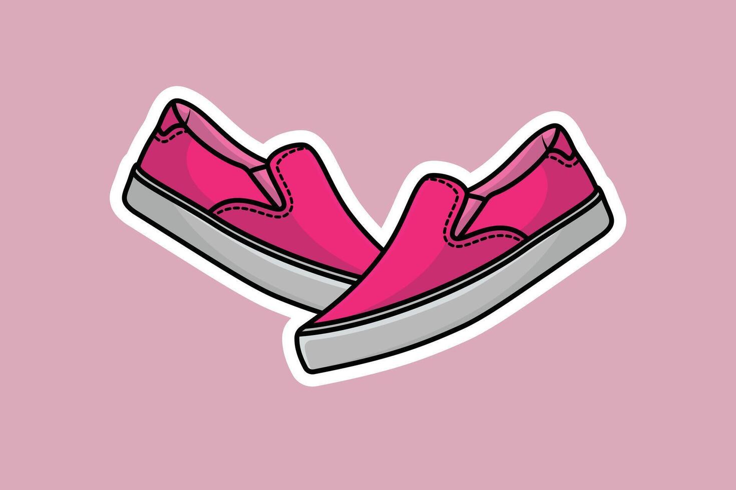 Sport High Class Shoe vector icon illustration.