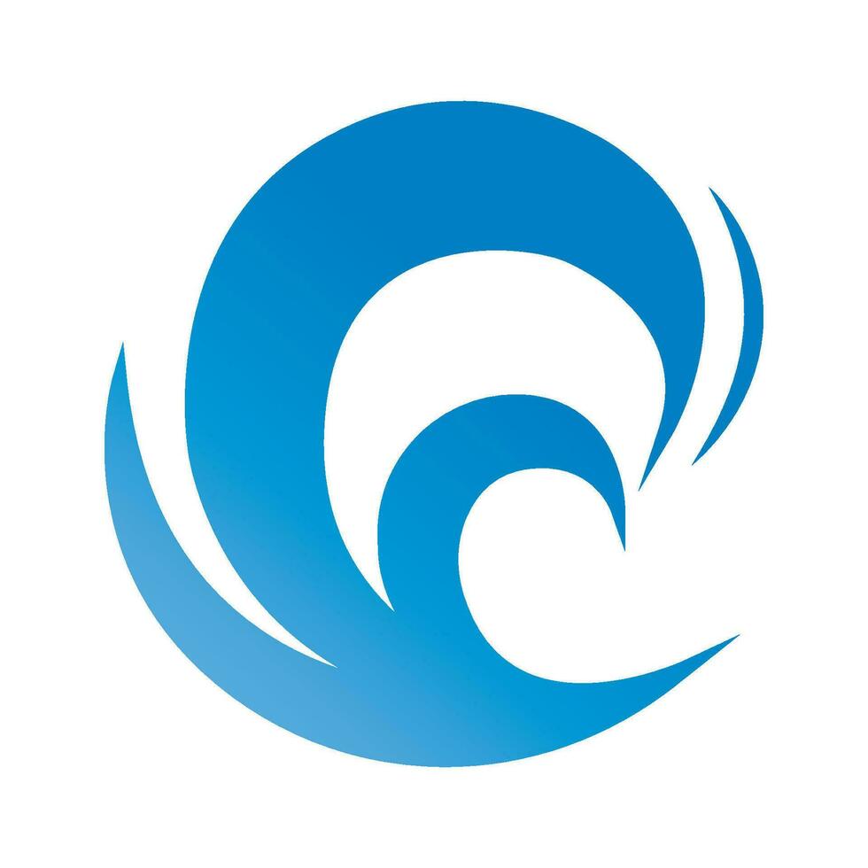 wave icon vector