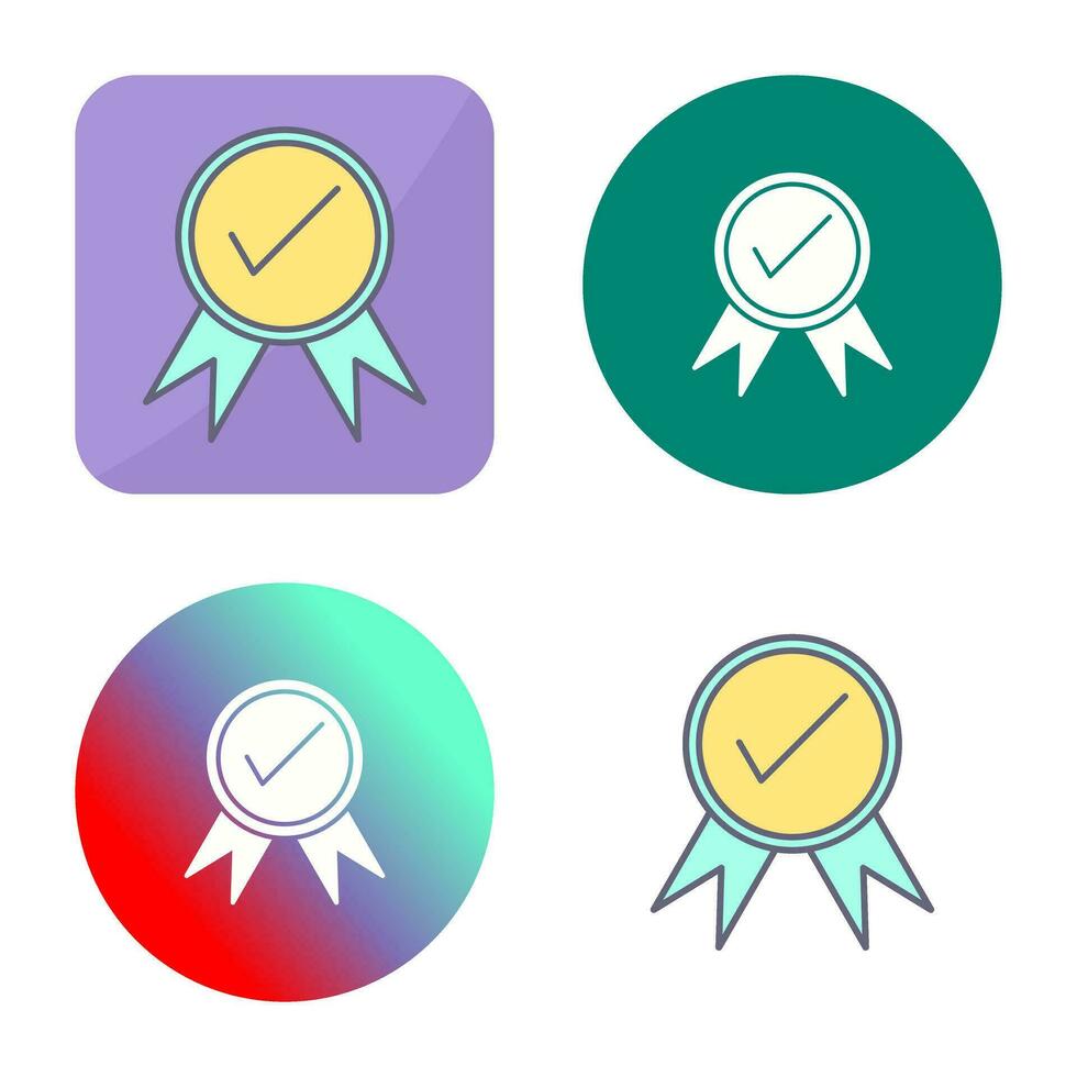 Unique Quality Control Vector Icon