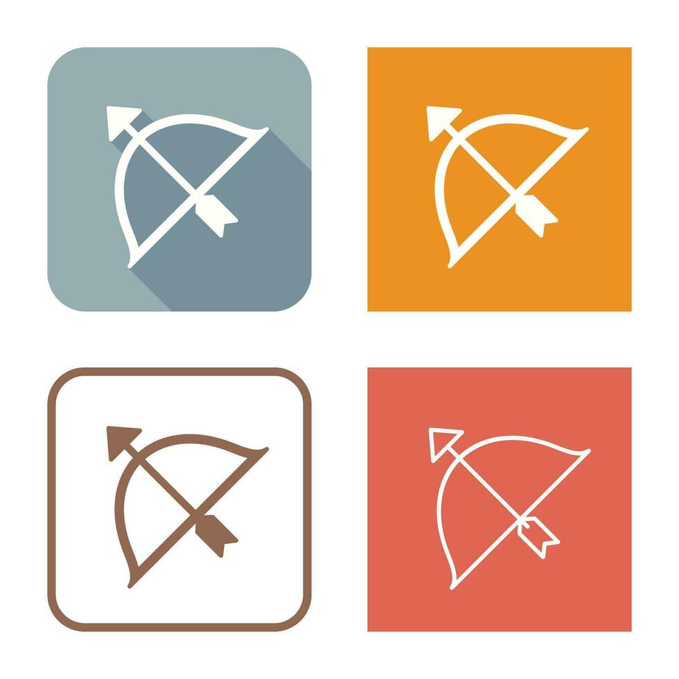 Unique Archery Vector Icon