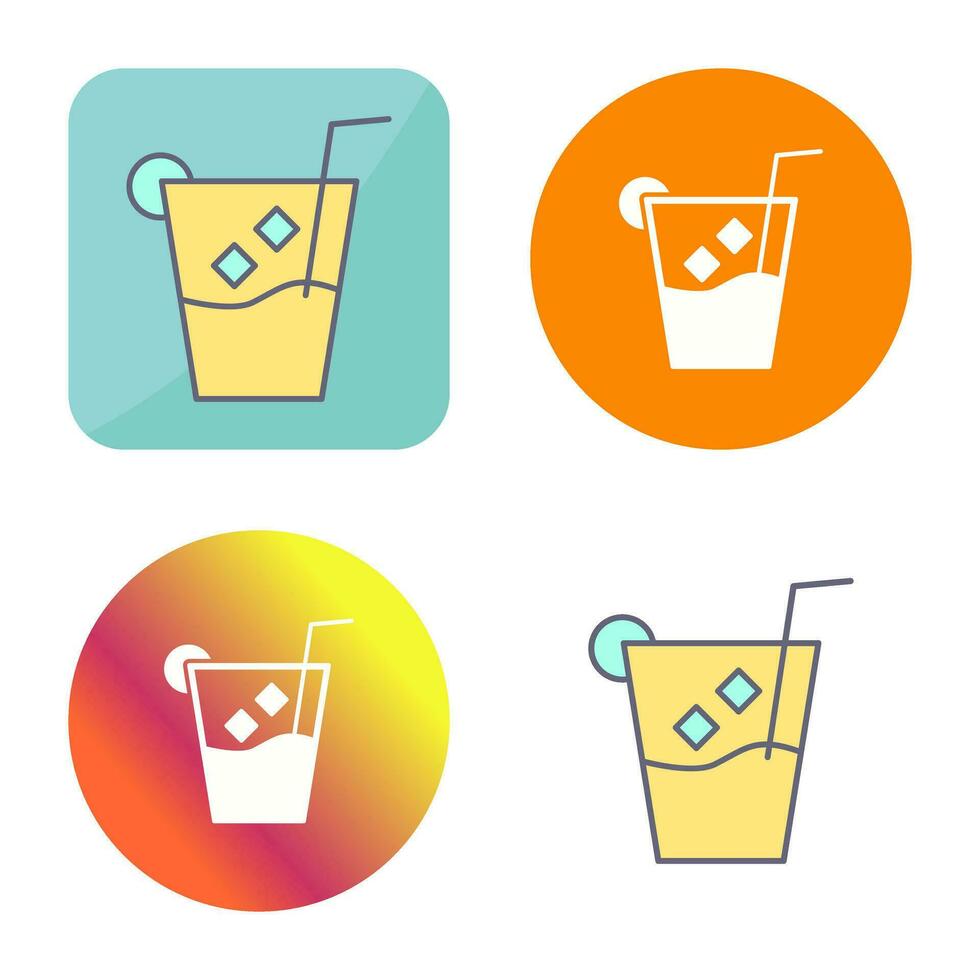 Unique Whiskey Sour Vector Icon