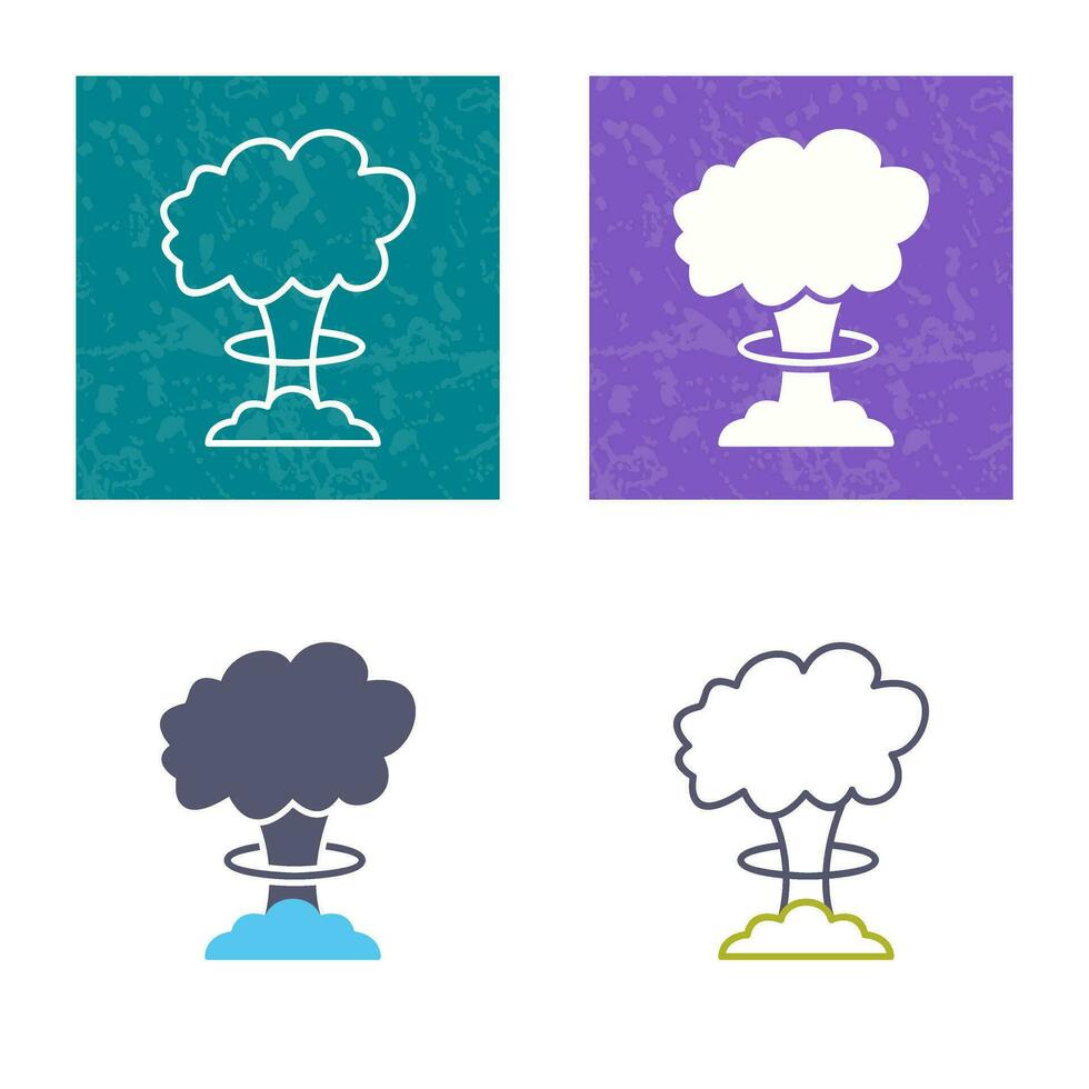 Unique Bomb Blast Vector Icon