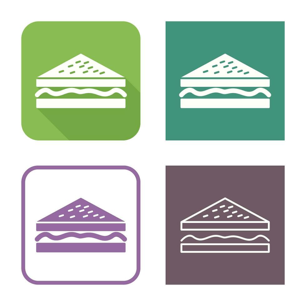 Unique Sandwich Vector Icon