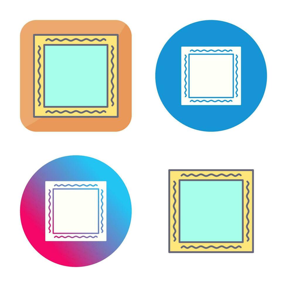 Unique Frame Vector Icon